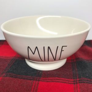 Rae Dunn mine bowl large lettering